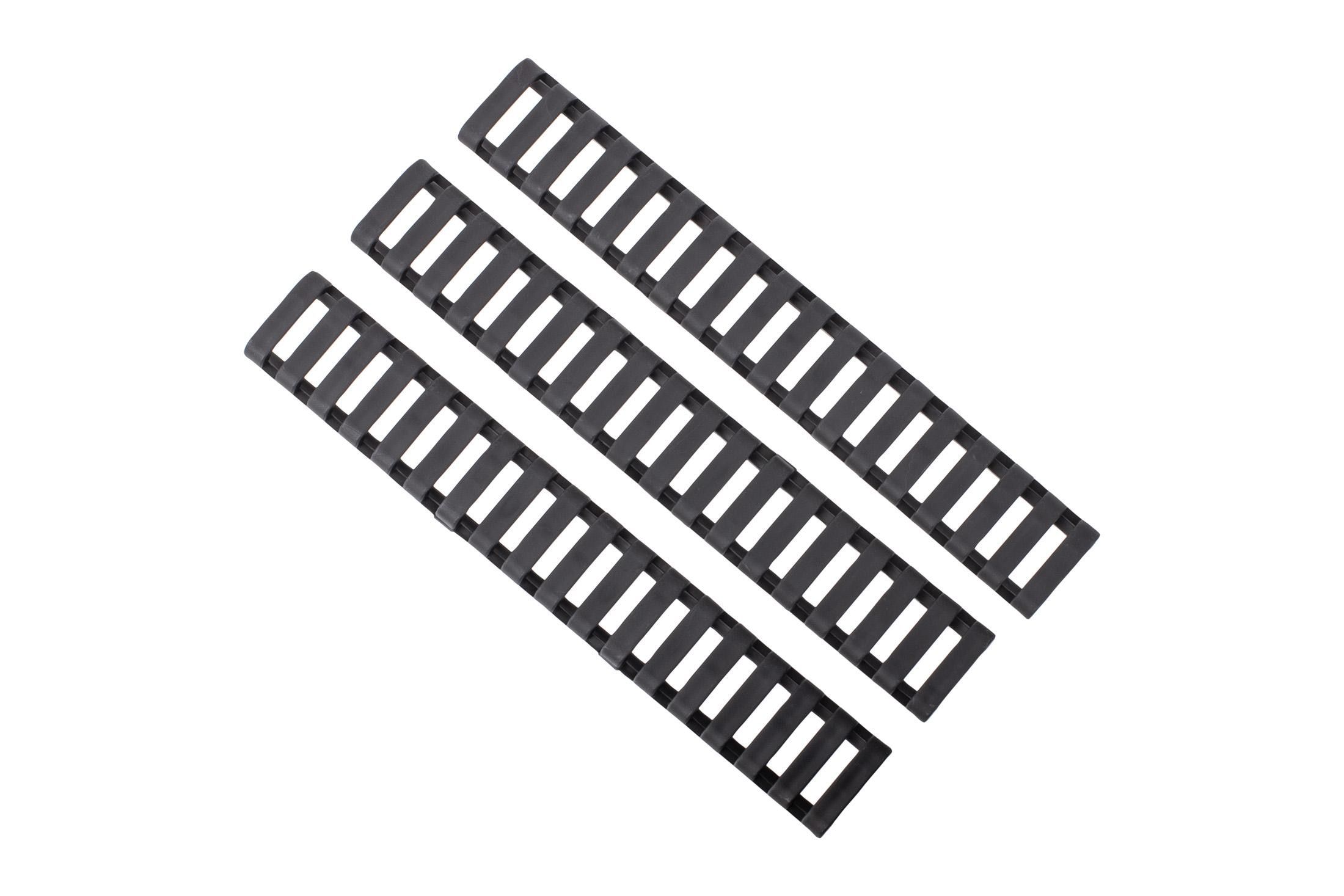 ERGO 18 Slot Low Pro Ladder Picatinny Rail Cover Pack of 3